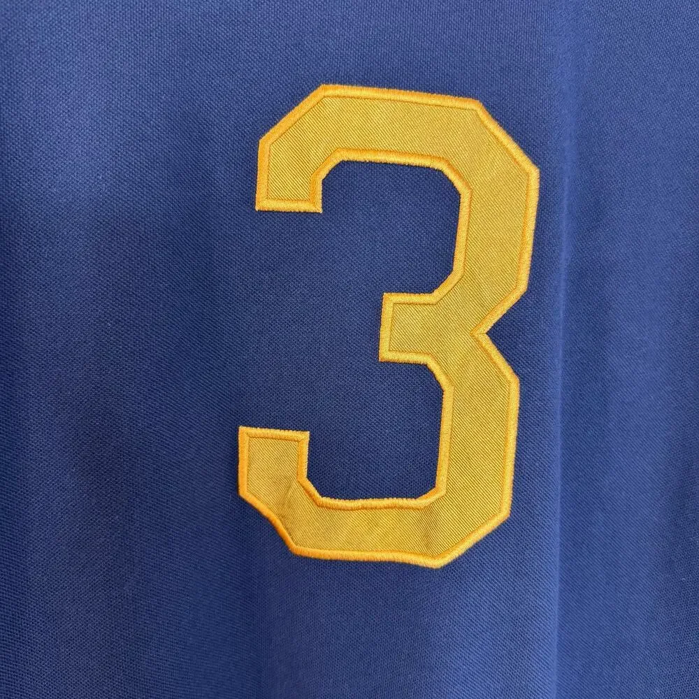 POLO by Ralph Lauren Rugby Big Pony Long Sleeve Polo Shirt Blue Men's M - Picture 7 of 8